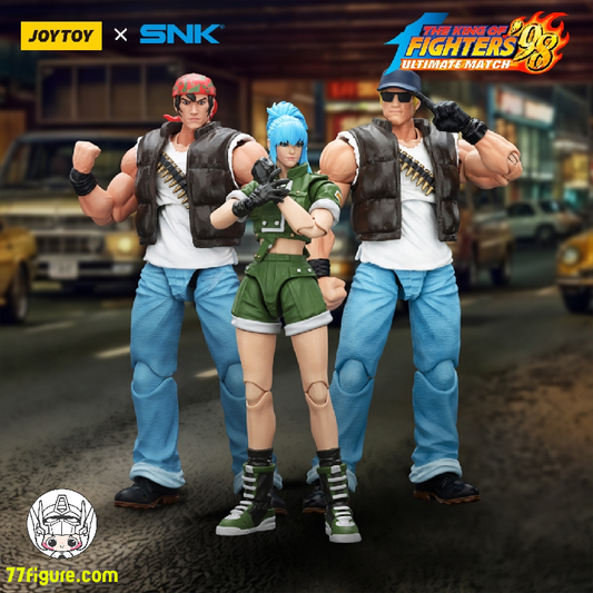 【予約商品】ジョイトイ JoyToy Source 1/18 KOF'98UM 怒チーム 三体セット 塗装済み可動フィギュア