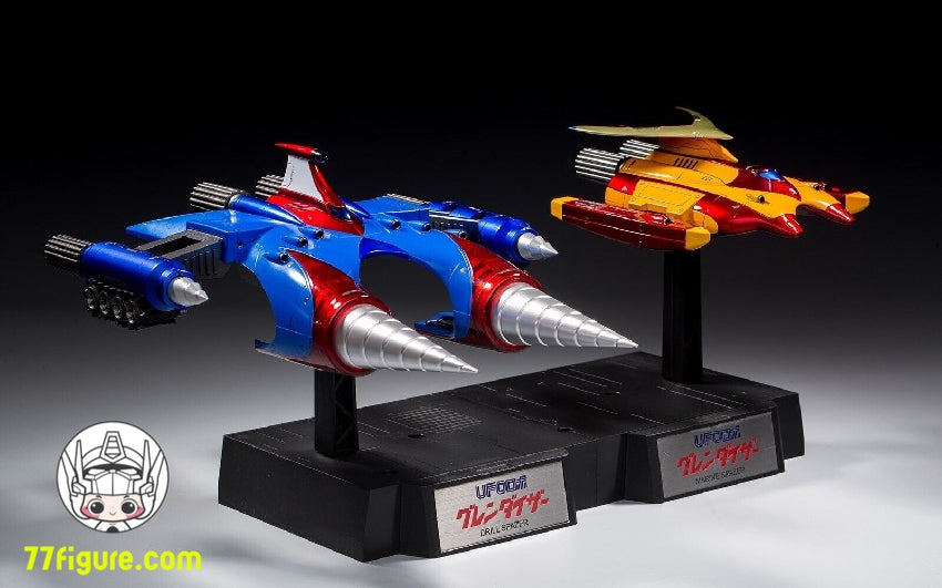 King Arts 1/9 KSS016 UFO ロボット グレンダイザー ドリル スペイザー＆マリンスペイザー 2体セット