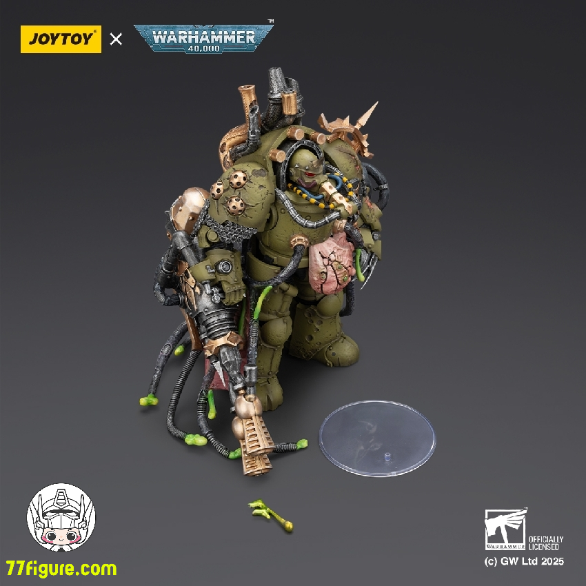 【予約商品】ジョイトイ JoyToy Source 1/18 『ウォーハンマー40K』デスガード ロードのヴィラレンス パワーフィストとツイン プレイグ スピューア付き 塗装済み可動フィギュア