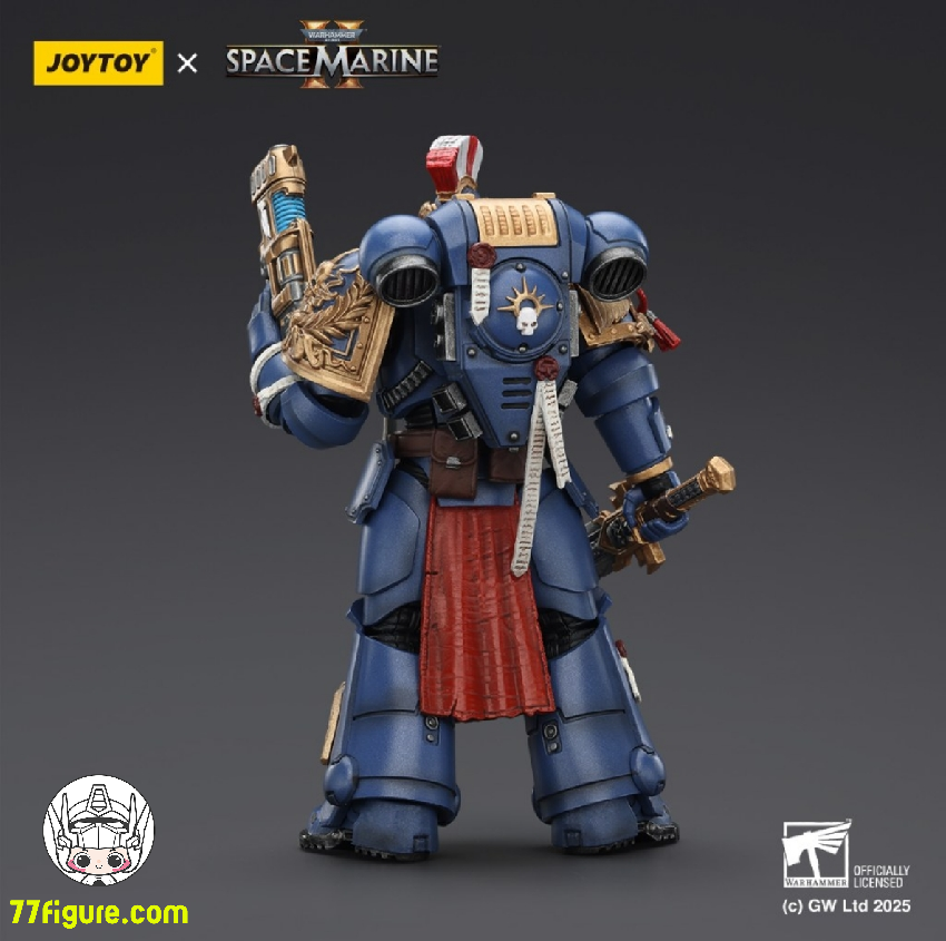 【予約商品】ジョイトイ JoyToy 1/18『ウォーハンマー40K』ウルトラマリーンズ レリック プリムス アーマー プラズマ ピストルとコンバットブレード付き 塗装済み可動フィギュア