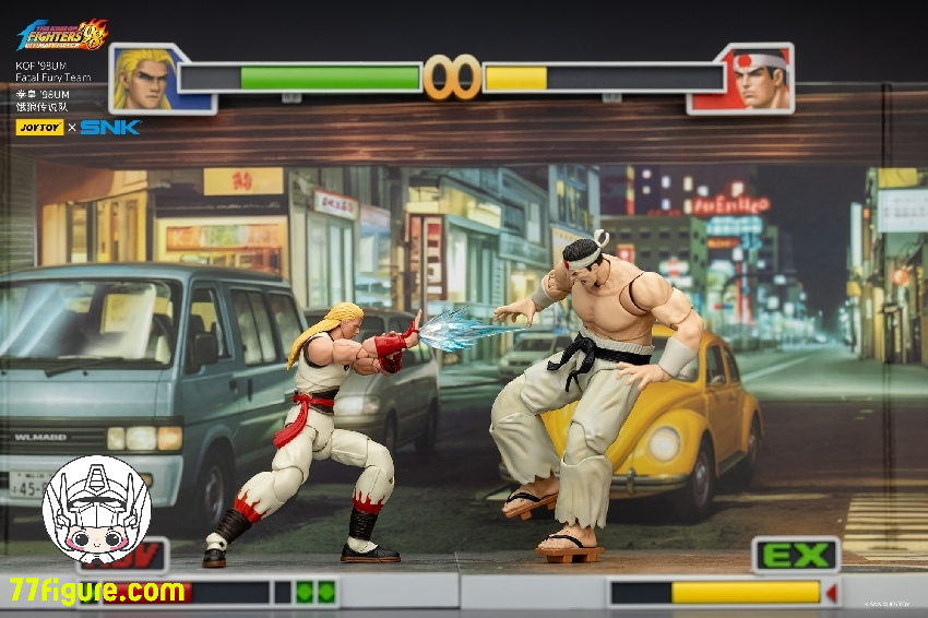 【予約商品】ジョイトイ JoyToy Source 1/18 SNK KOF 98UM 『餓狼伝説』三体セット 塗装済み可動フィギュア