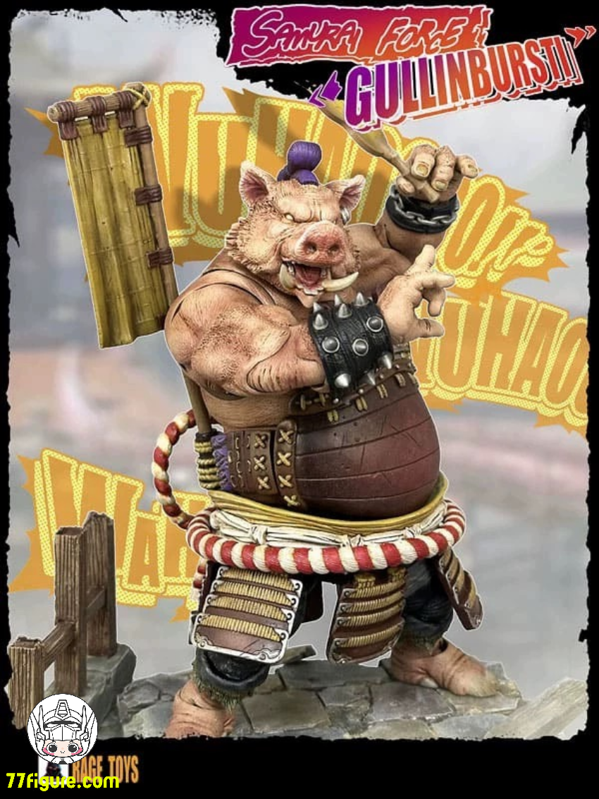 【予約商品】Rage Toys 1/12 サムライフォース グリンブルスティ 塗装済み可動フィギュア