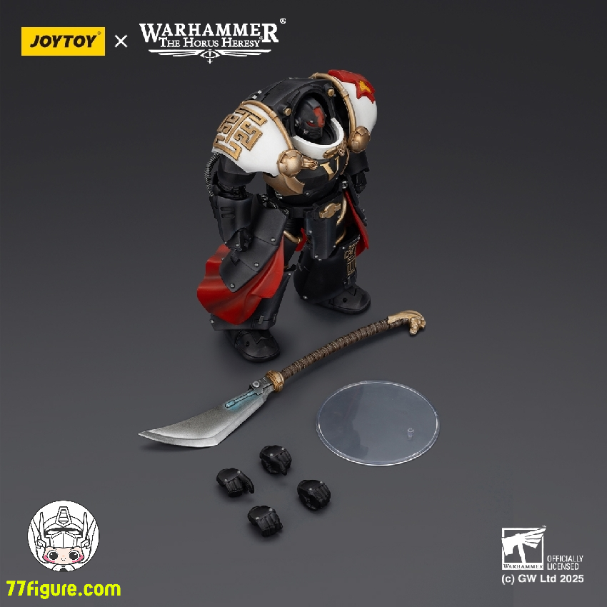 【予約商品】ジョイトイ JoyToy Source 1/18 『ウォーハンマー ホルスの異端』ホワイト スカーズ エボン ケシグ ターミネーター1 パワーグレイブ付き 塗装済み可動フィギュア