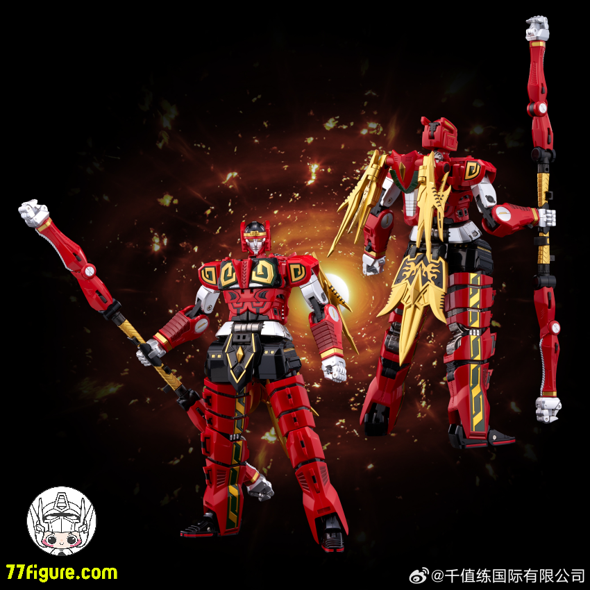 【先行販売】千値練 ＆ FLAMETOYS 『パワーレンジャー』 サンダーメガゾード 塗装済み可動フィギュア