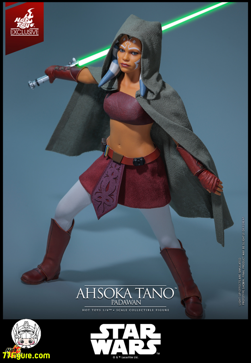 【予約受付終了】Hot Toys 1/6 TMS170 スター・ウォーズ：クローン・ウォーズ™ アソーカ・タノ 限定版 塗装済み可動フィギュア