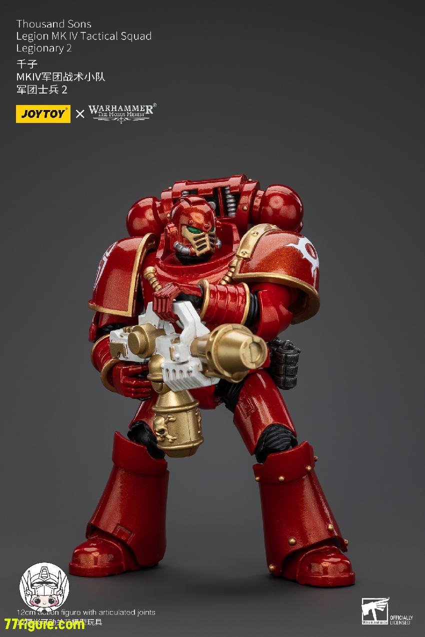 【品切れ】ジョイトイ JoyToy Source 1/18 『ウォーハンマー ホルスの異端』千子 レギオン MK IV 戦術部隊 レギオナリー 2 塗装済み可動フィギュア