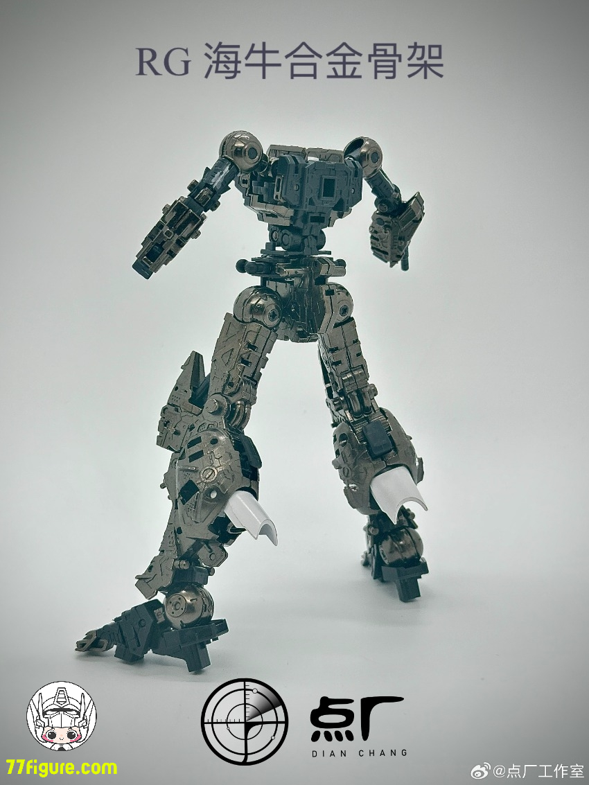 【予約商品】Point Factory 1/144 RG RX-93-ν2 Hi-νガンダム用 合金フレーム 組み立て済みVer.