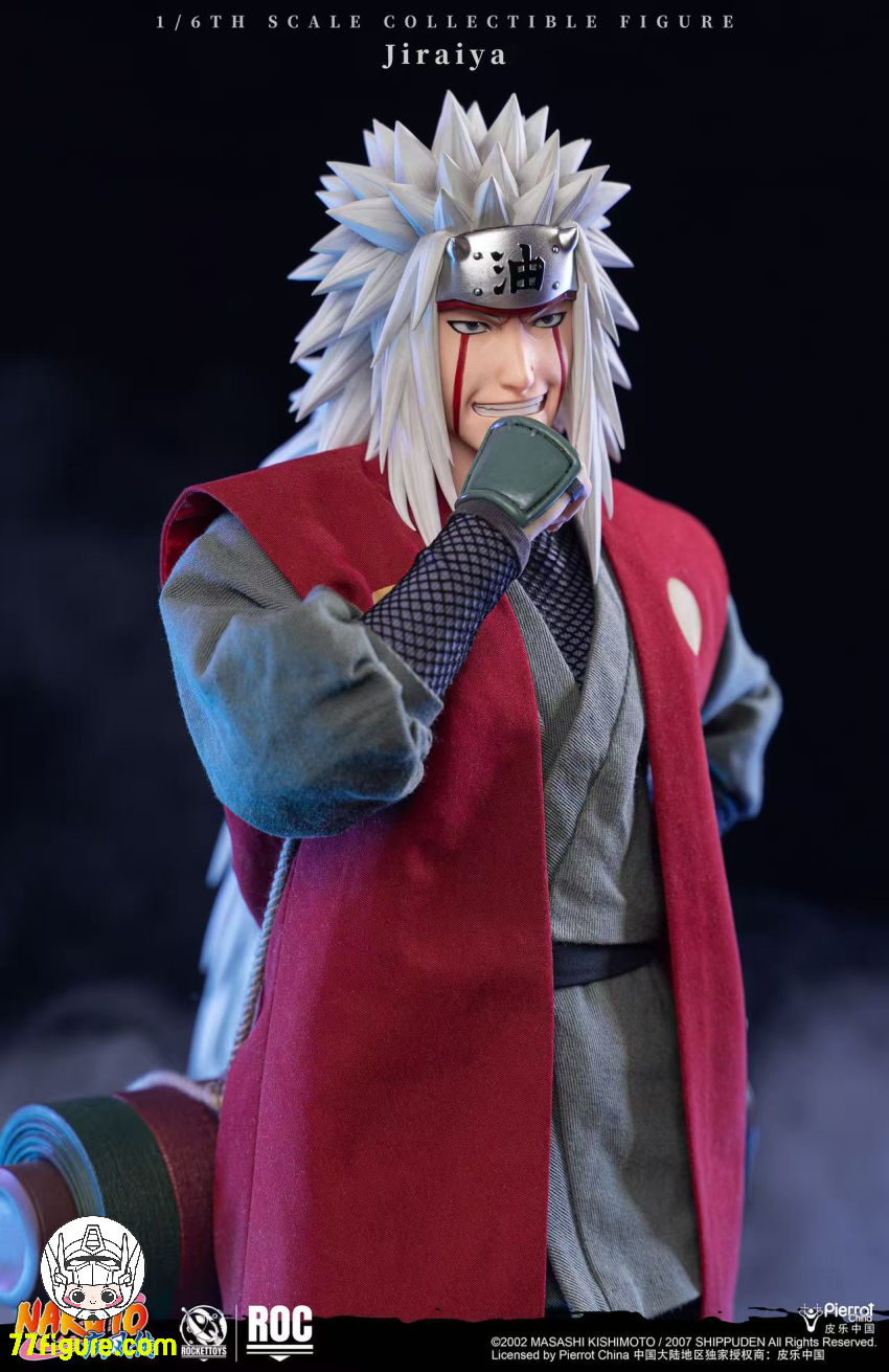 Rocket Toys 1/6 『NARUTO -ナルト-（疾風伝）』自来也 豪華版 塗装