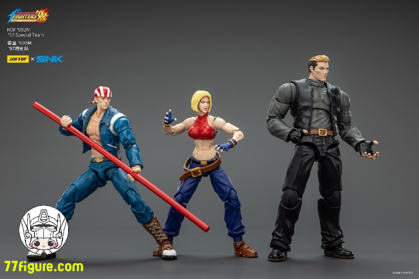 【予約商品】ジョイトイ JoyToy Source 1/18 SNK KOF 98UM 97 スペシャルチーム 三体セット 塗装済み可動フィギュア