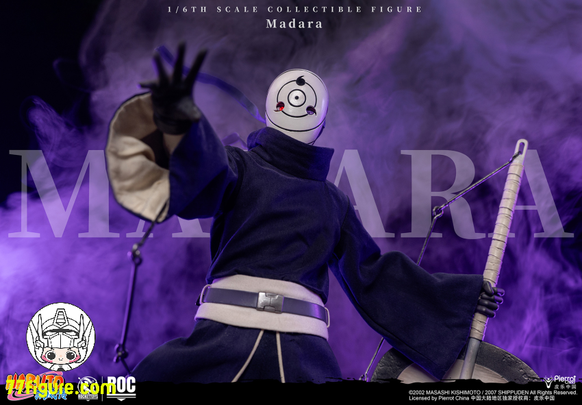 【予約商品】Rocket Toys 1/6 公式公認 『NARUTO -ナルト-』 うちは マダラ 塗装済み可動フィギュア