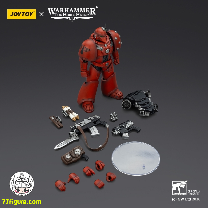【予約商品】ジョイトイ JoyToy Source 1/18 『ウォーハンマー ホルスの異端』ブラッド エンジェルズ MKVI タクティカル レジオナリー 塗装済み可動フィギュア