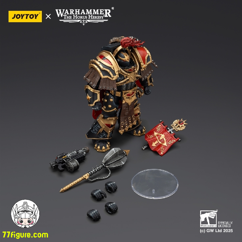 【予約商品】ジョイトイ JoyToy Source 1/18 『ウォーハンマー ホルスの異端』ホルスの息子軍団 カタフラクティ プラエトル コンビメルタとパワーモール付き 塗装済み可動フィギュア