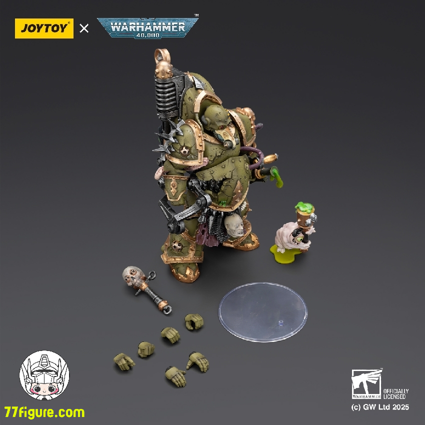 【予約商品】ジョイトイ JoyToy Source 1/18 『ウォーハンマー40K』デスガード ファウル ブライトスポーン ペストスプレー付き 塗装済み可動フィギュア