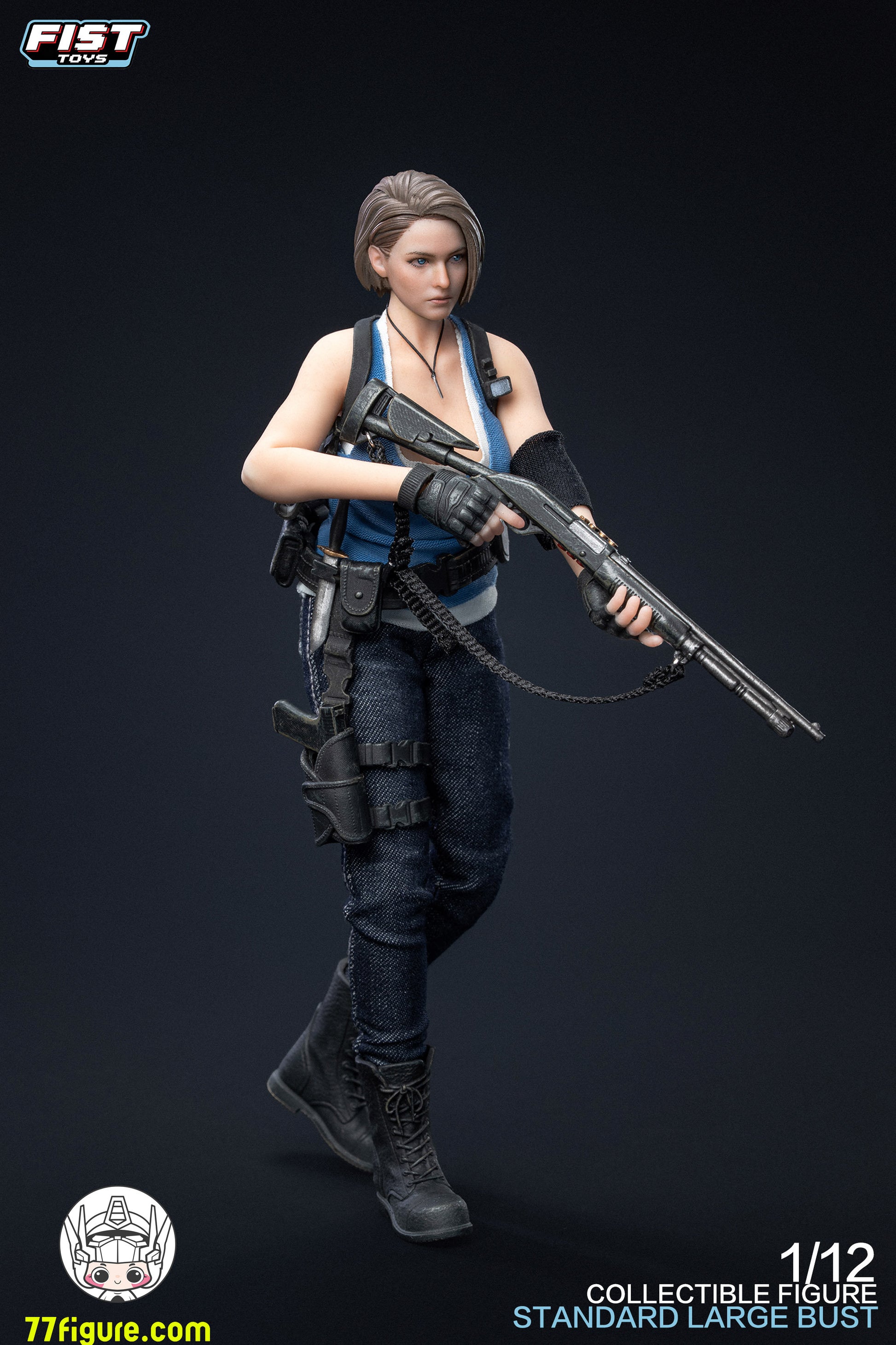 Fist Toys 1/12 FIST-002 ドゥームズデイ・コップ 通常版 ラージバストVer. 塗装済み可動フィギュア