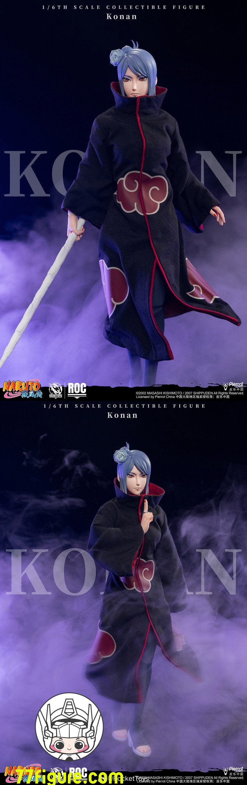 【予約商品】Rocket Toys 1/6 公式公認 『NARUTO -ナルト-』小南 塗装済み可動フィギュア