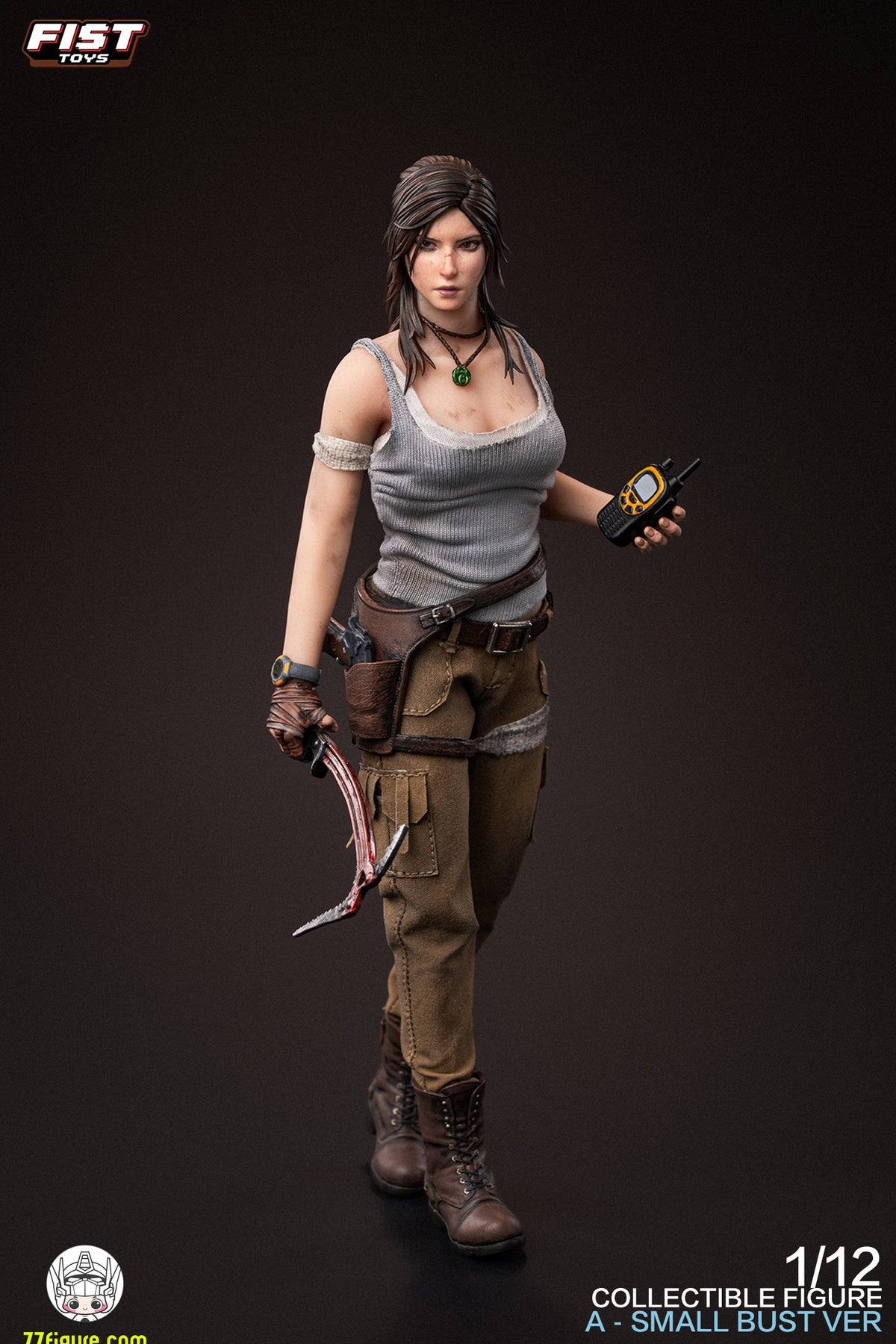 【予約商品】Fist Toys 1/12 ジャングル・ハントレス スモールバストVer. A 塗装済み可動フィギュア