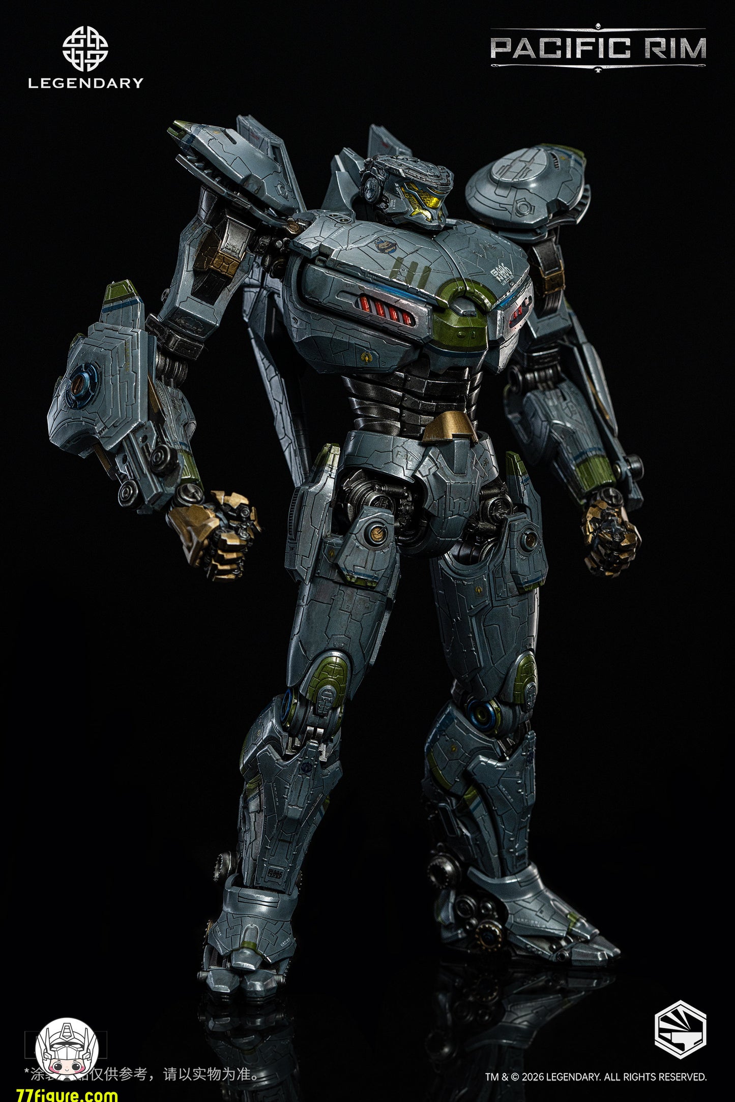 【予約商品】HeavyMecha パシフィック・リム ストライカー・エウレカ 塗装済み可動フィギュア