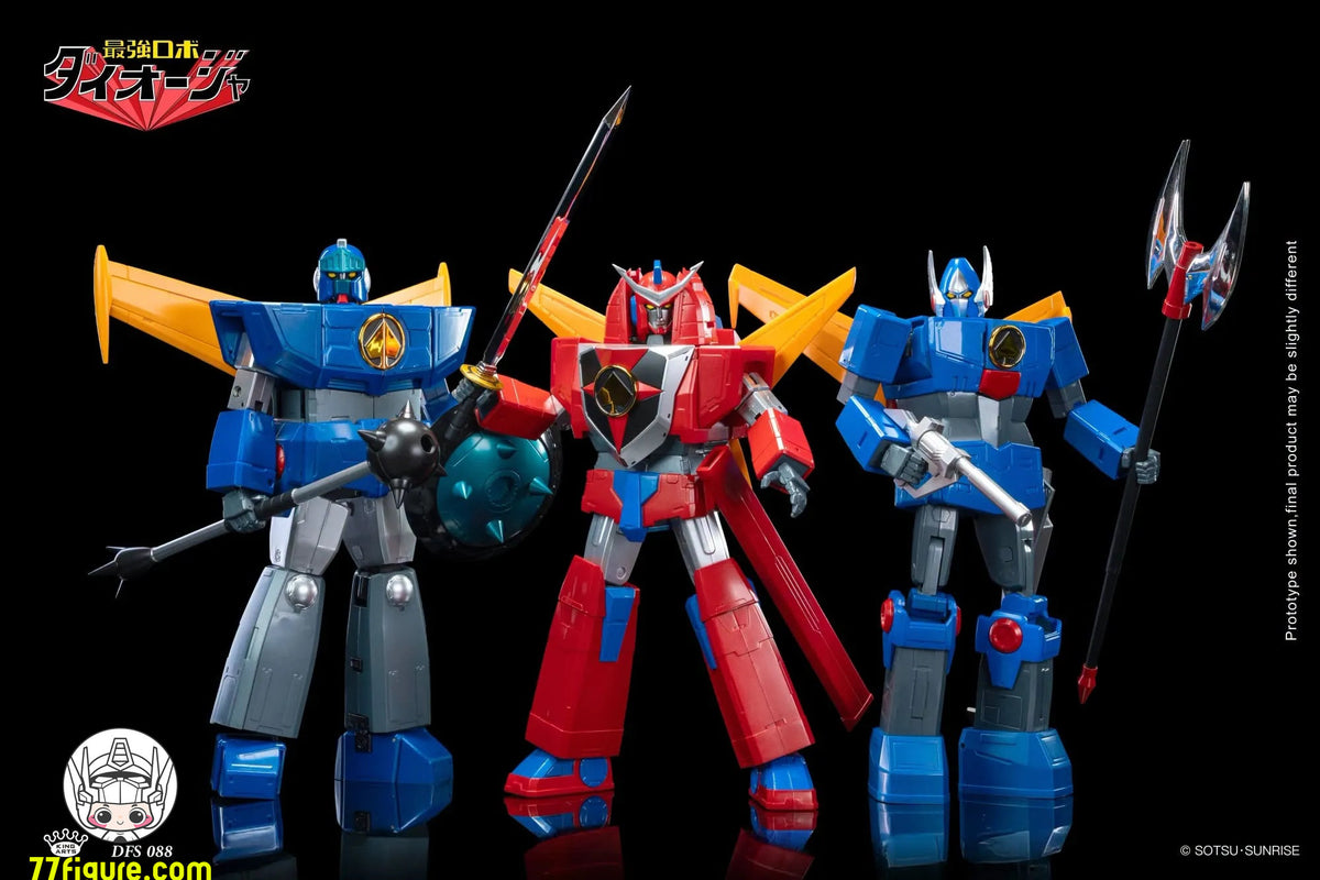 【予約商品】King Arts Diecast Figure Series 最強ロボ ダイオージャ 塗装済み可動フィギュア