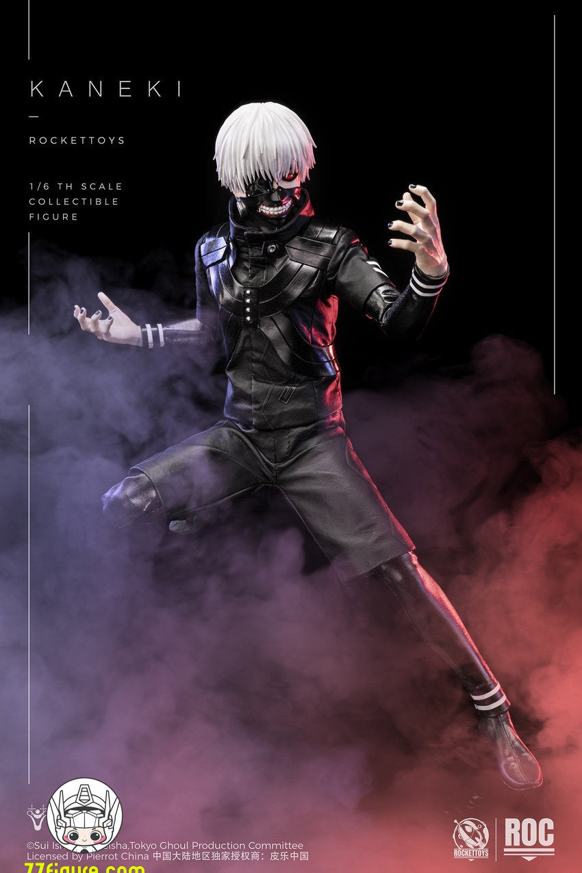 【予約商品】Rocket Toys 1/6『東京喰種トーキョーグール』金木研 戦闘服Ver. 塗装済み可動フィギュア