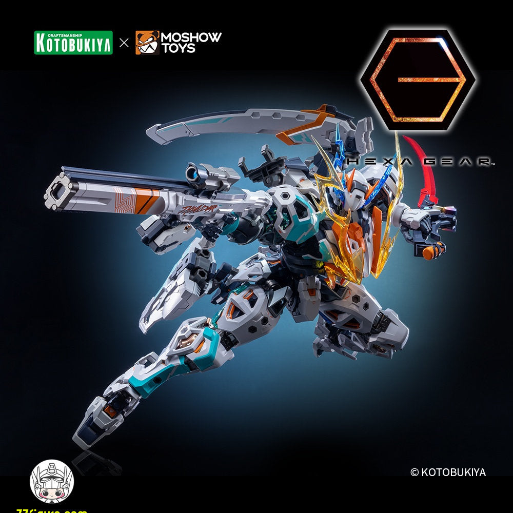 【予約商品】Moshow × Kotobukiya 1/24 ヘキサギア V-THOR 陣地突撃型「疾雷（ジィレイ）」塗装済み可動フィギュア
