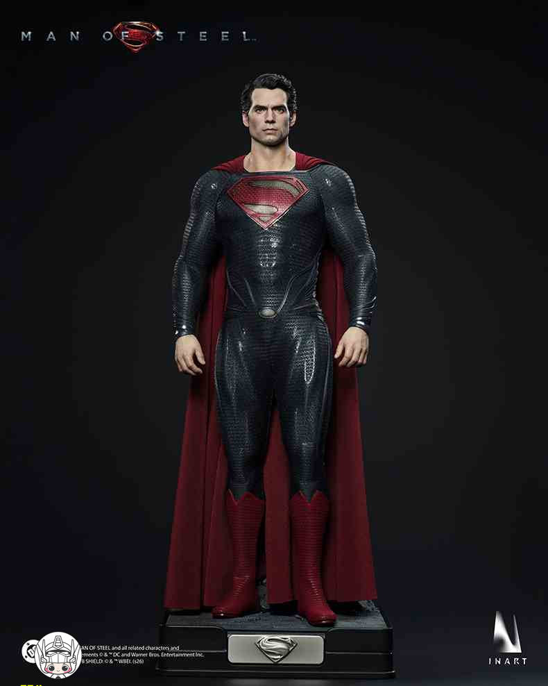 【予約商品】INART 1/6 AgA042 スーパーマン：マン・オブ・スティール スーパーマン ダブルヘッドスカルプトVer. 塗装済み可動フィギュア