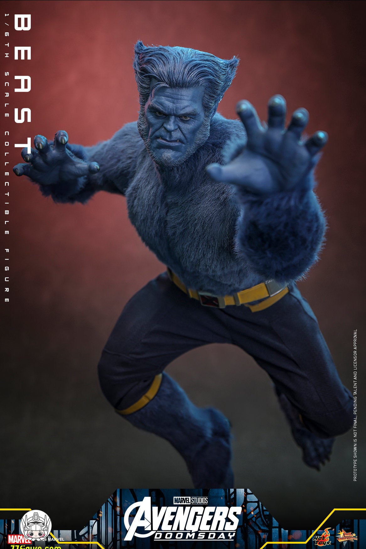 【予約商品】Hot Toys 1/6 アベンジャーズ：ドゥームズデイ ビースト スタンダード版 塗装済み可動フィギュア