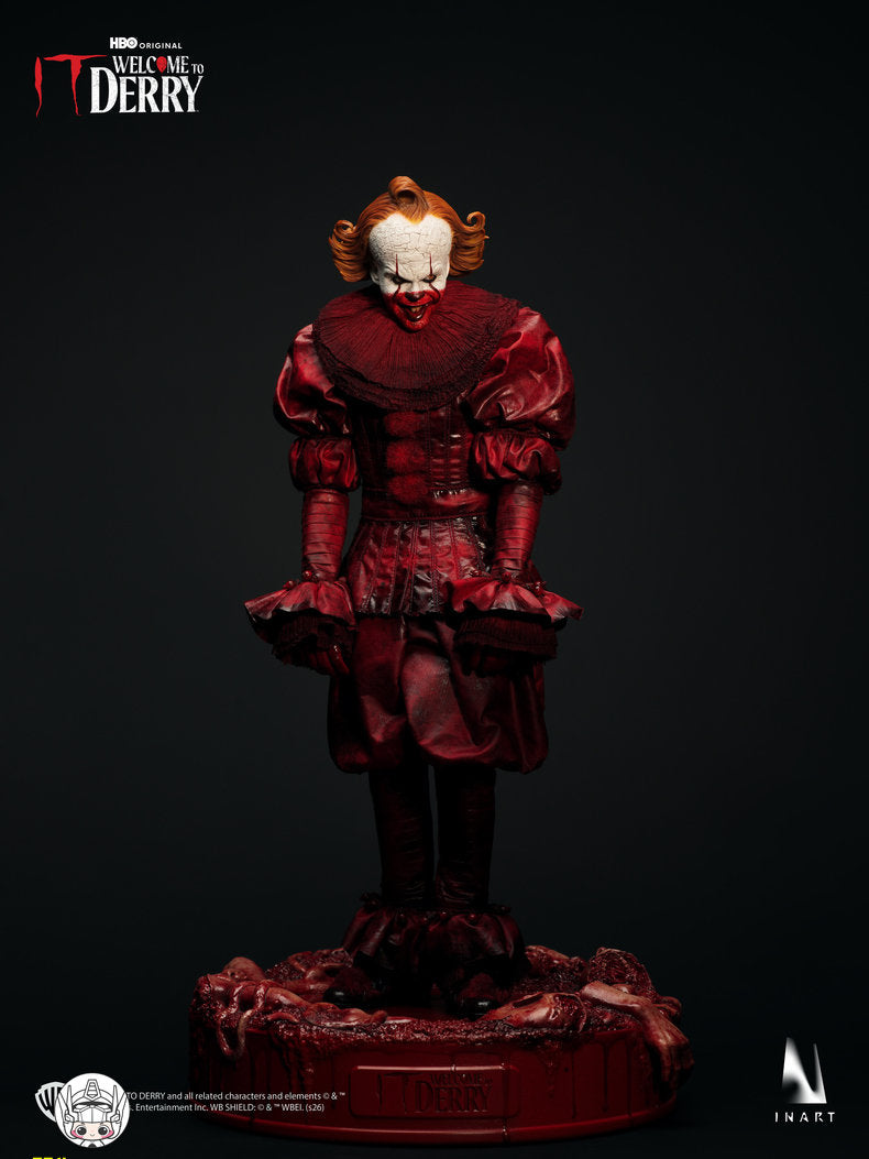 【予約商品】INART 1/6 AgA045 『イット：ウェルカム・トゥ・デリー』シーズン1 ペニーワイズ 血衣版 塗装済み可動フィギュア