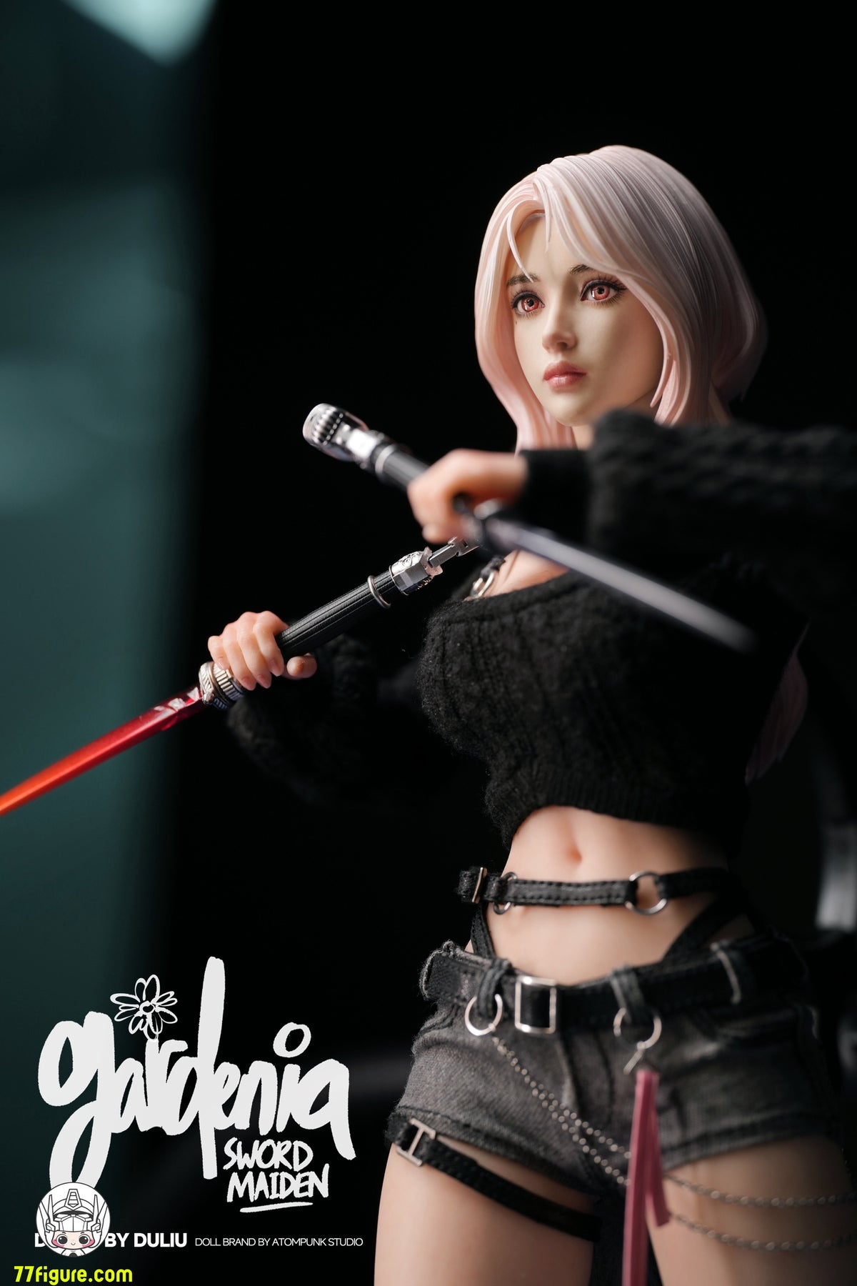 Atompunk Studio 1/6 ソードメイデン ガーデニア β 塗装済み可動フィギュア