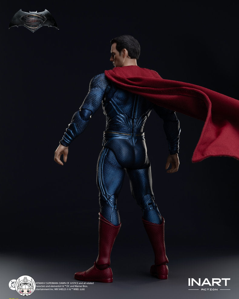 【予約商品】INART 1/12 HG M0005『バットマン vs スーパーマン：ジャスティスの誕生』スーパーマン 塗装済み可動フィギュア