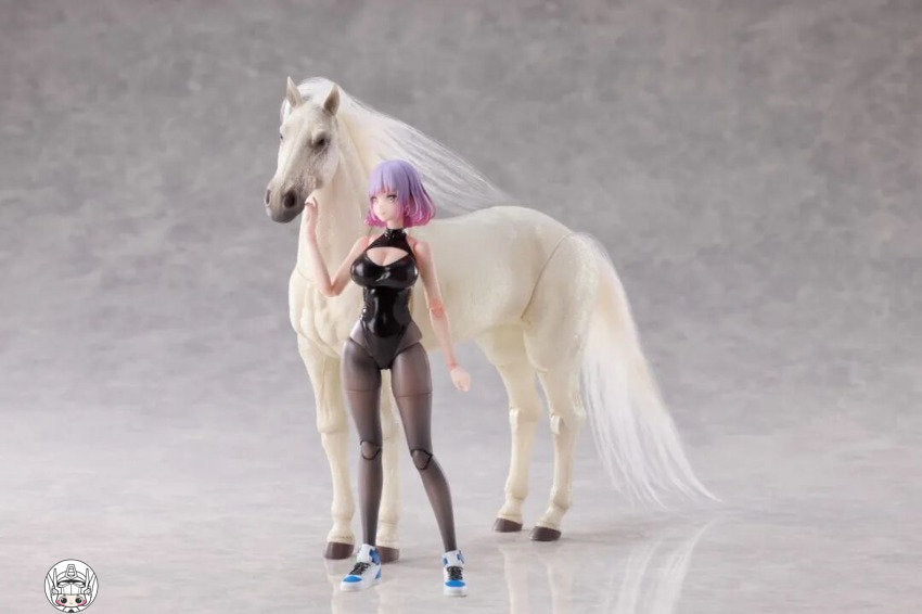 【予約商品】Otherwhere 1/12 千里馬 ホワイトバージョン 塗装済み可動フィギュア