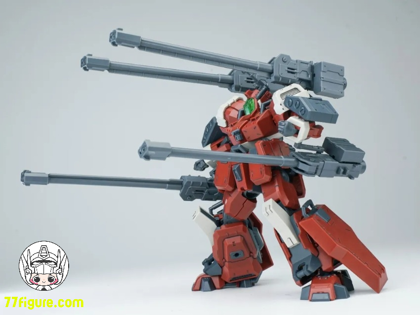 酋長大陸 1/144 超動騎兵 轟魔 赤Ver. プラモデル