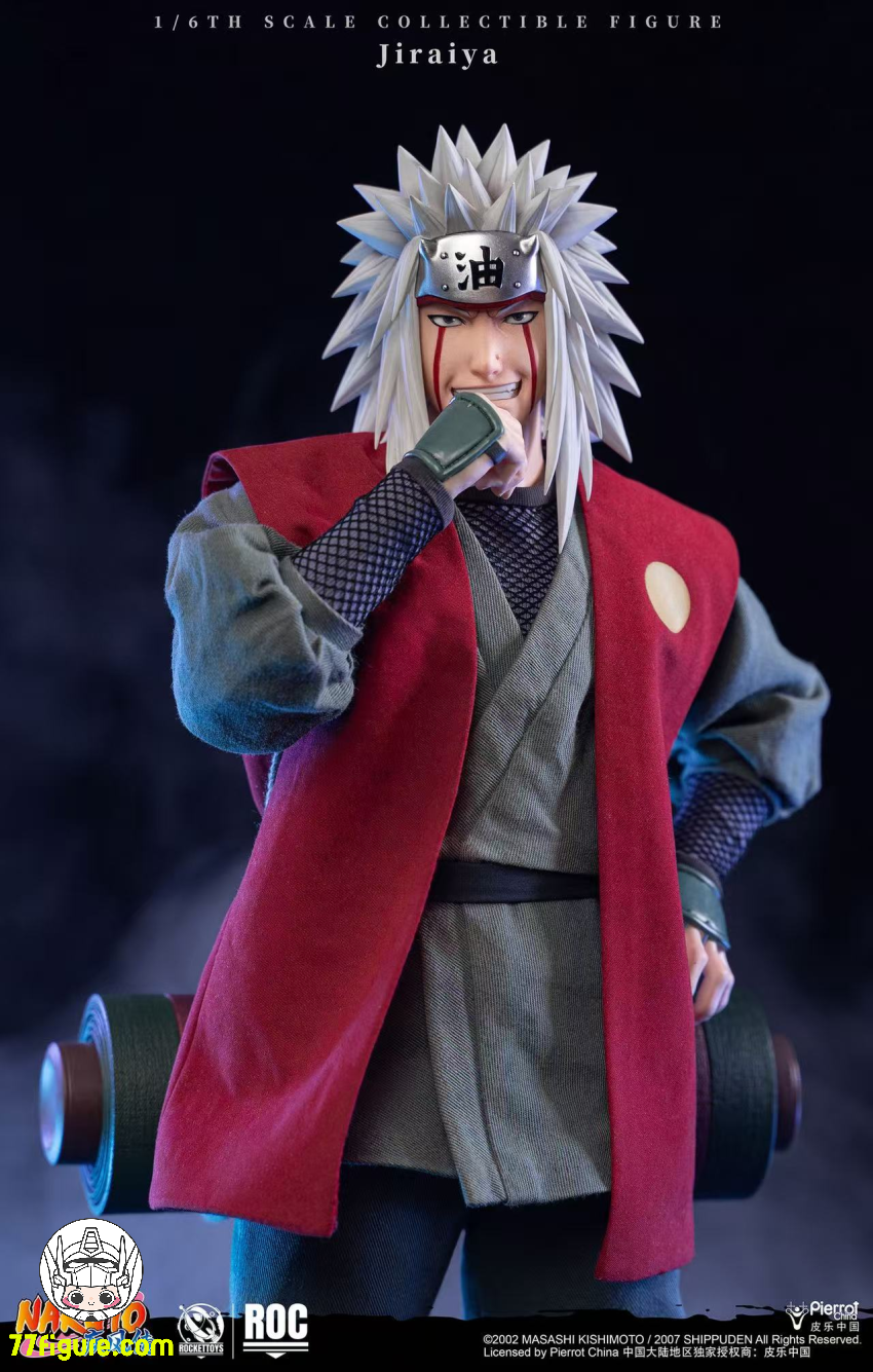 【予約商品】Rocket Toys 1/6 『NARUTO -ナルト-（疾風伝）』自来也 豪華版 塗装済み可動フィギュア