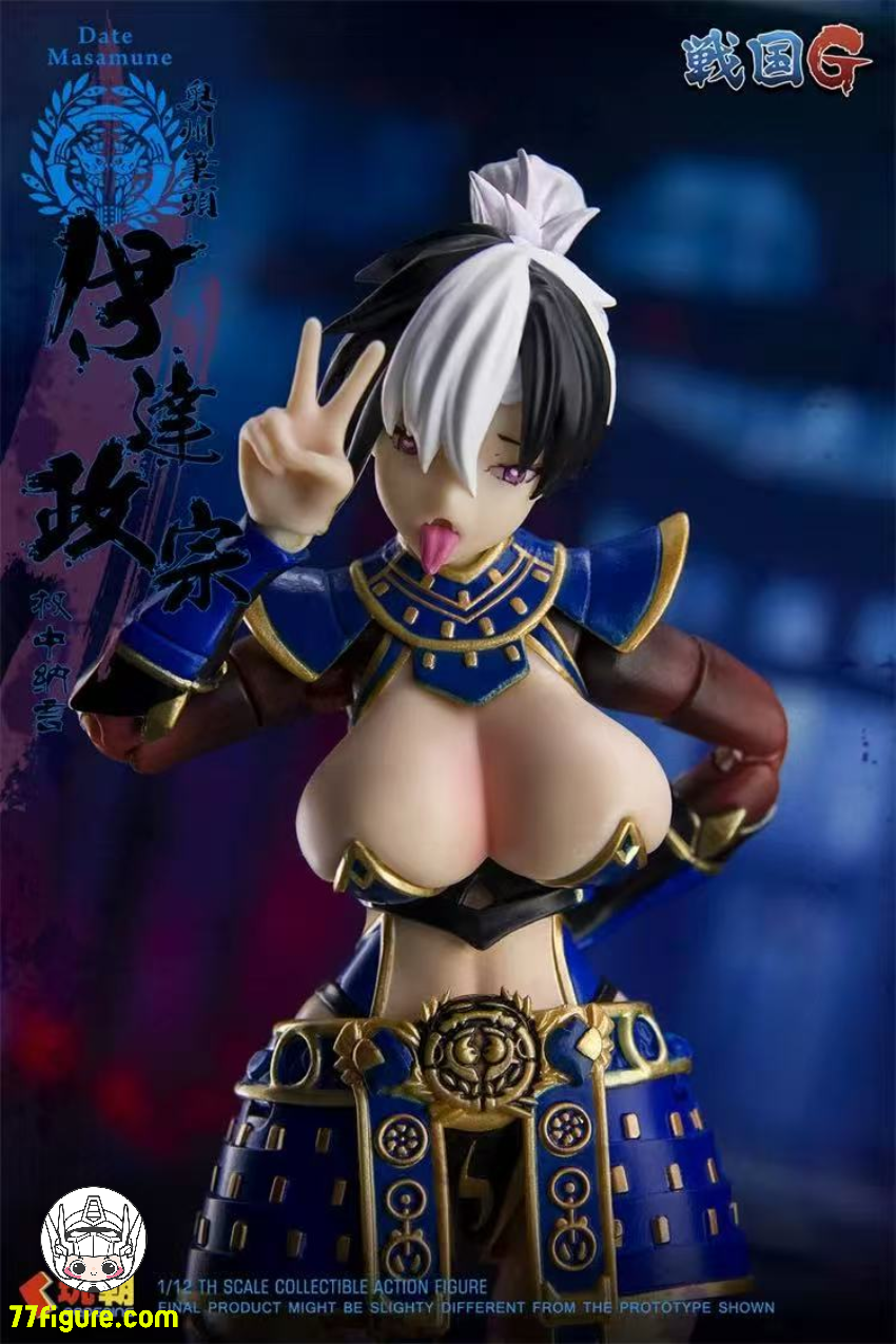 【予約商品】KEEPGOING 1/12 戦国Gシリーズ 伊達政宗 塗装済み可動フィギュア