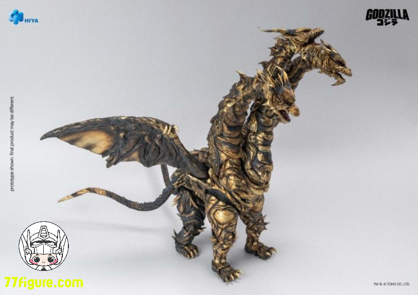 【予約商品】Hiya Toys EBG0290 Exquisite Basic ゴジラ FINAL WARS カイザー ギドラ 塗装済み可動フィギュア