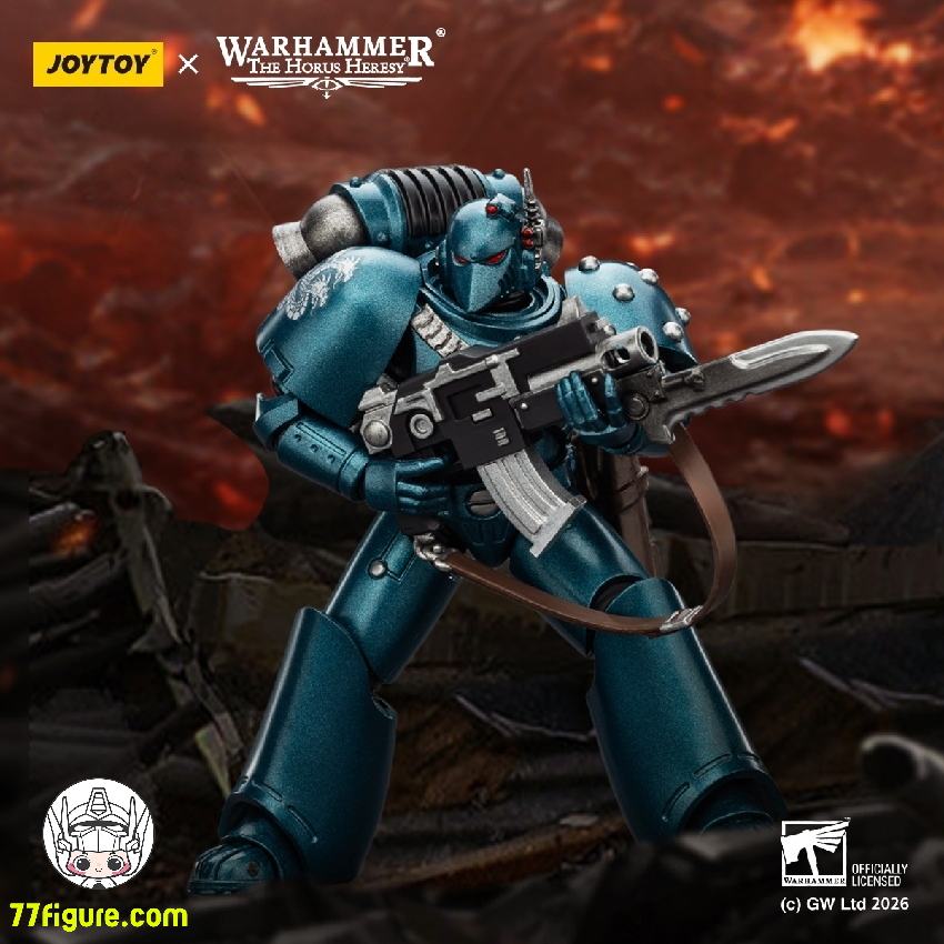 【予約商品】ジョイトイ JoyToy Source 1/18 『ウォーハンマー ホルスの異端』アルファ レギオン MKVI タクティカル レジオナリー 塗装済み可動フィギュア