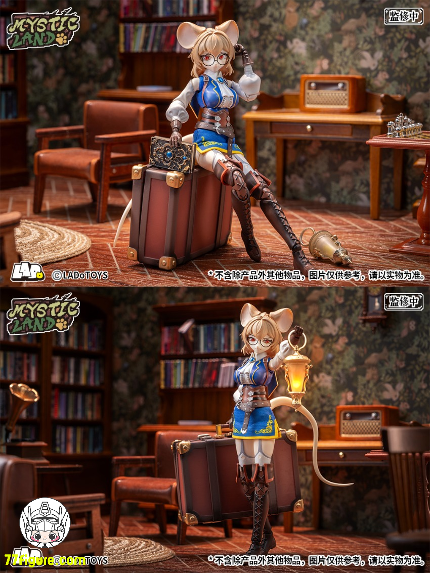 【予約商品】LADoTOYS 1/12 魔法大陸 マーガレット マーズ 研究者Ver. 塗装済み可動フィギュア