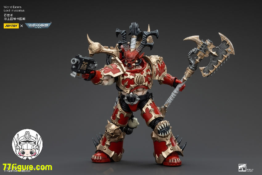 【先行販売】ジョイトイ JoyToy Source 1/18 『ウォーハンマー40K』ワールドイーターズ ロード・インヴォカトゥス 塗装済み可動フィギュア