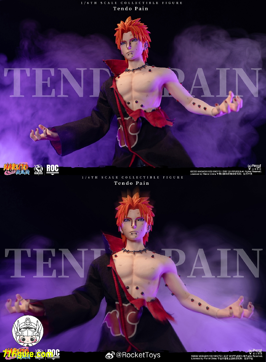 【予約受付終了】Rocket Toys 1/6 『NARUTO -ナルト-（疾風伝）』 ペイン 天道 バトル ダメージVer. 塗装済み可動フィギュア