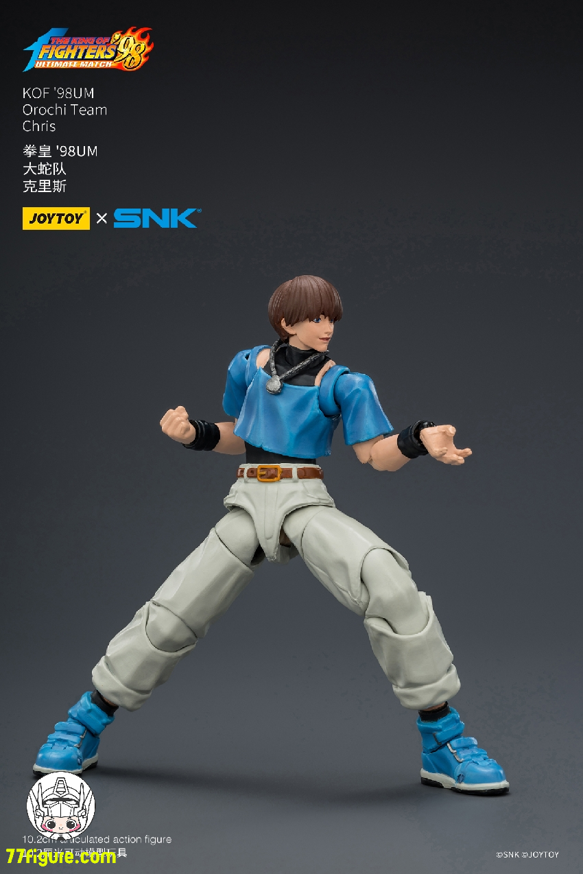 【予約商品】ジョイトイ JoyToy Source 1/18 SNK KOF 98UM  オロチチーム クリス 塗装済み可動フィギュア