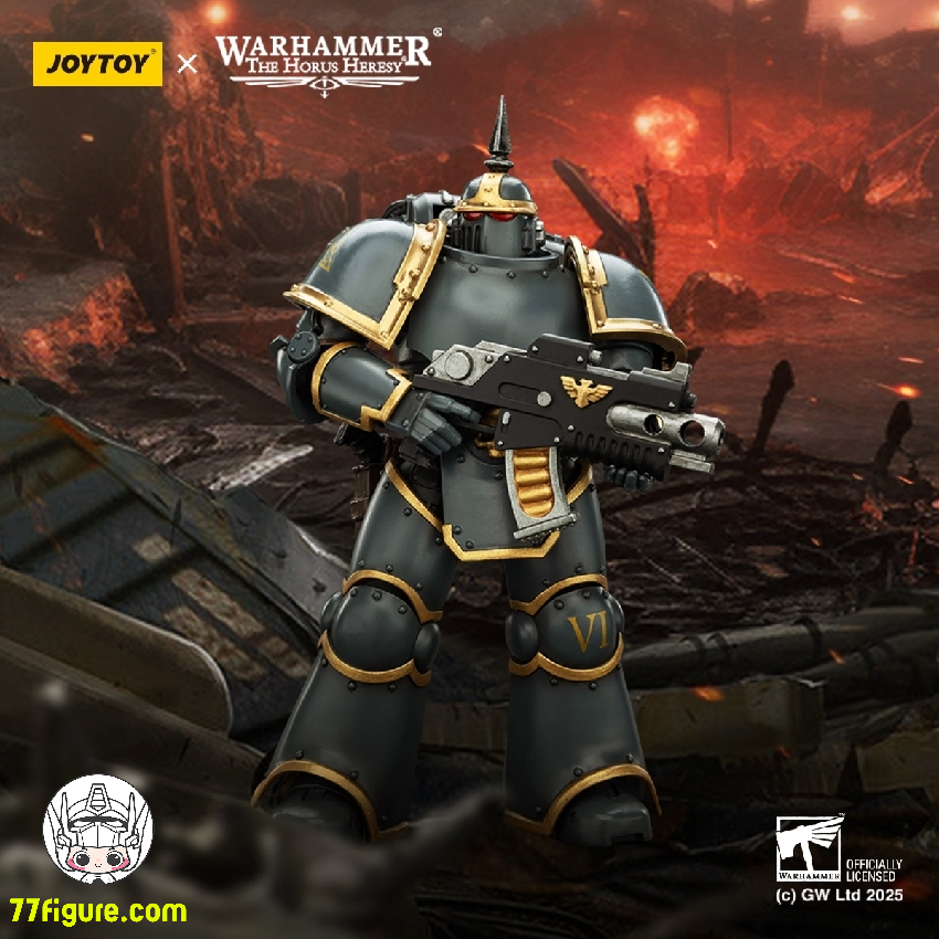 【予約商品】ジョイトイ JoyToy Source 1/18 『ウォーハンマー ホルスの異端』スペース ウルフ MK III タクティカル レギオナリー 塗装済み可動フィギュア
