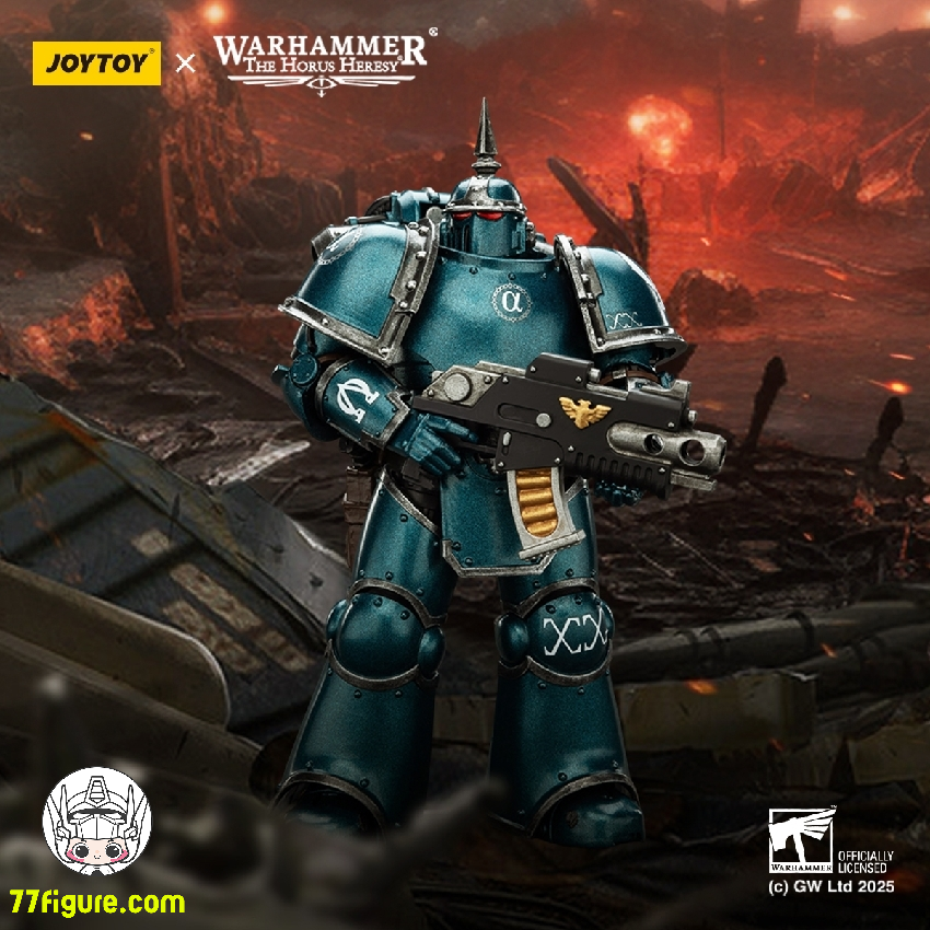 【予約商品】ジョイトイ JoyToy Source 1/18 『ウォーハンマー ホルスの異端』アルファ レギオン MK III タクティカル レギオナリー 塗装済み可動フィギュア