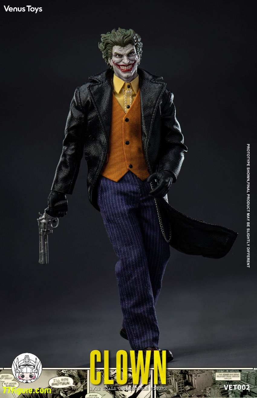 Venus Toys 1/12『ザ・クラウン』塗装済み可動フィギュア