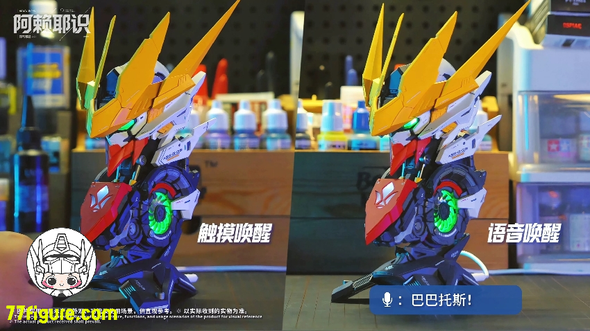 【予約商品】阿頼耶識 狼王バスト w/ LED プラモデル