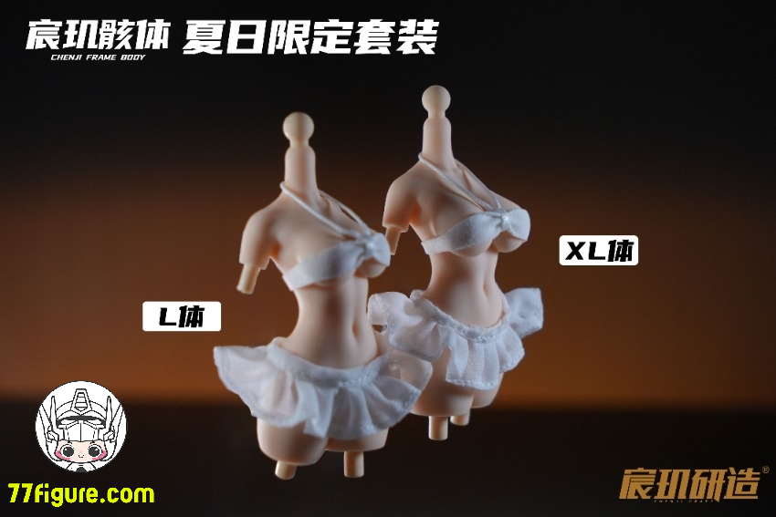 宸玑研造 1/12 ユニバーサル 女性素体 XLサイズ ブラックビキニ Ver.