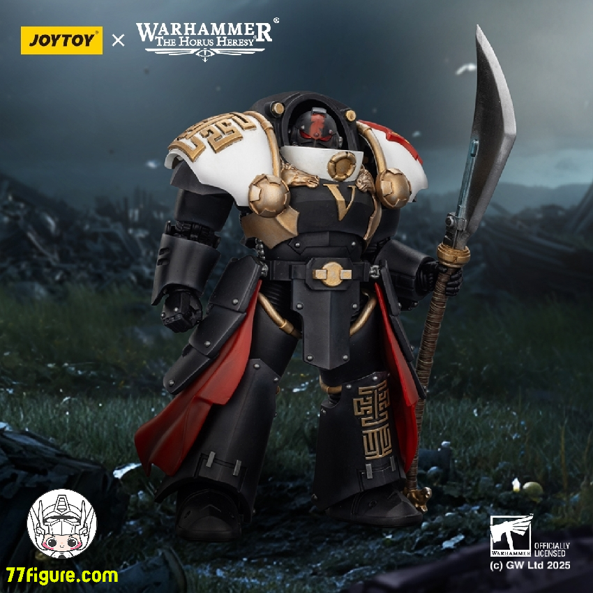 【予約商品】ジョイトイ JoyToy Source 1/18 『ウォーハンマー ホルスの異端』ホワイト スカーズ エボン ケシグ ターミネーター1 パワーグレイブ付き 塗装済み可動フィギュア