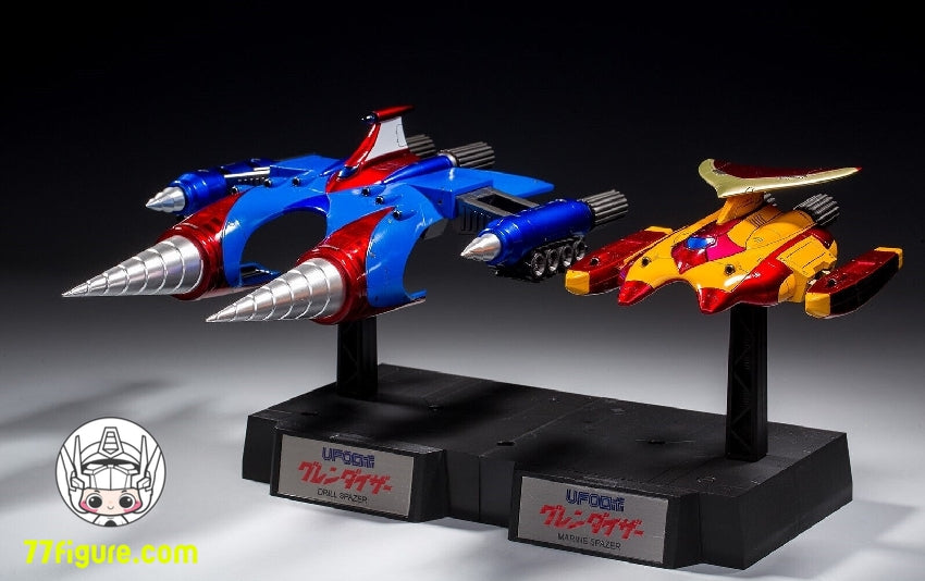 King Arts 1/9 KSS016 UFO ロボット グレンダイザー ドリル スペイザー＆マリンスペイザー 2体セット