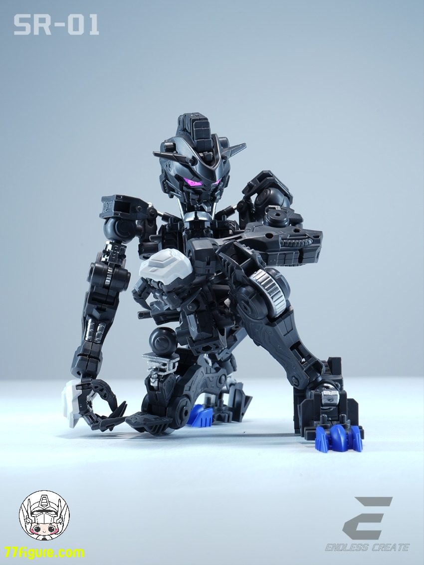 【予約商品】Endless Create Model SR-01 修羅道シリーズ 白鬼 プラモデル