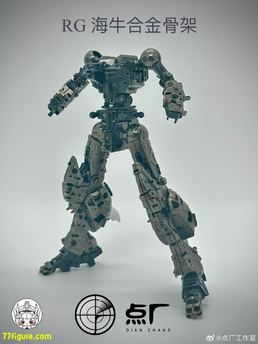 【予約商品】Point Factory 1/144 RG RX-93-ν2 Hi-νガンダム用 合金フレーム 組み立て済みVer.