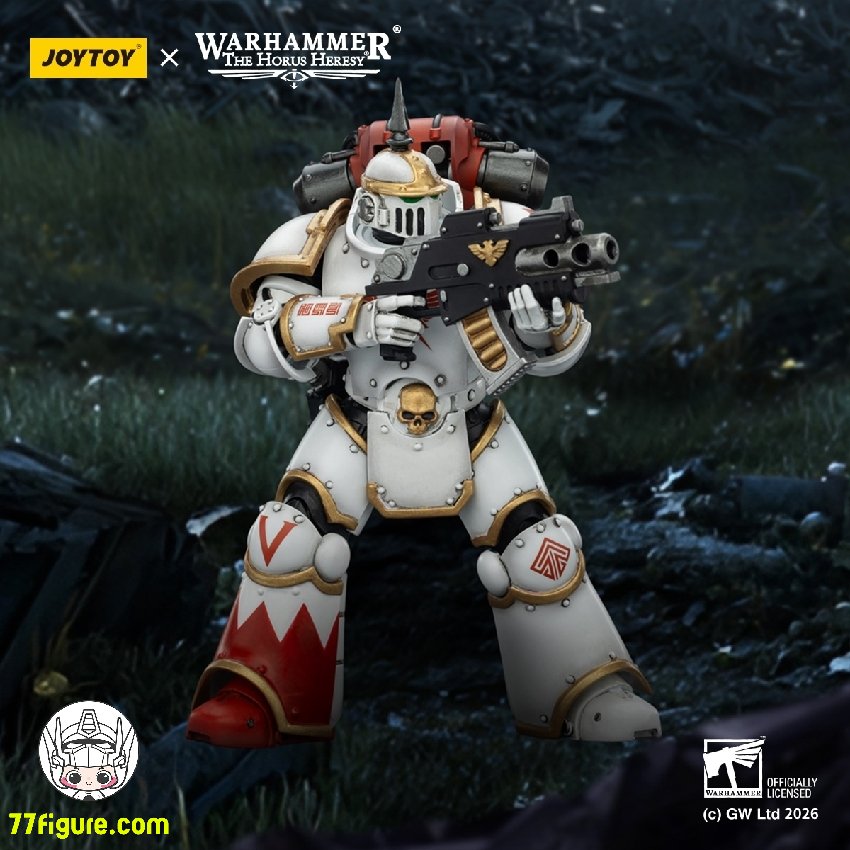 【予約受付終了】ジョイトイ JoyToy Source 1/18 『ウォーハンマー ホルスの異端』ホワイト スカーズ MKIII タクティカル レジオナリー 塗装済み可動フィギュア