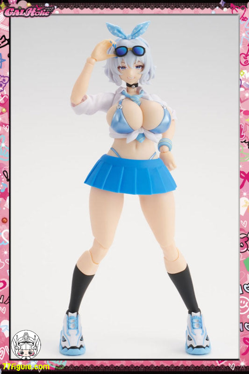 【予約受付終了】Amakuni 1/10 ギャルホリック・ミオ 塗装済み可動フィギュア